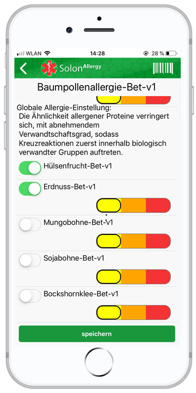 Erdnussallergie-app