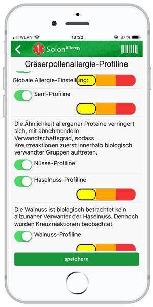 Haselnussallergie-app
