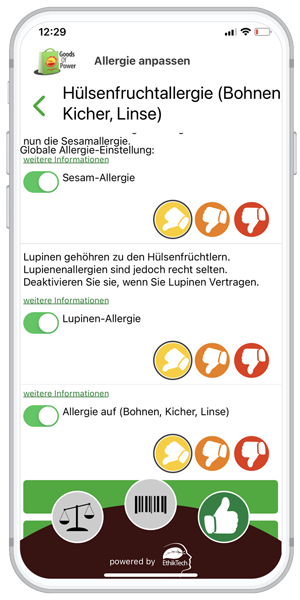 BohnenAllergie-App