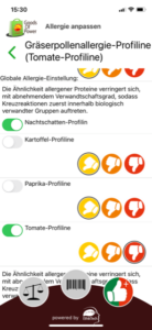 Tomatenallergie-App