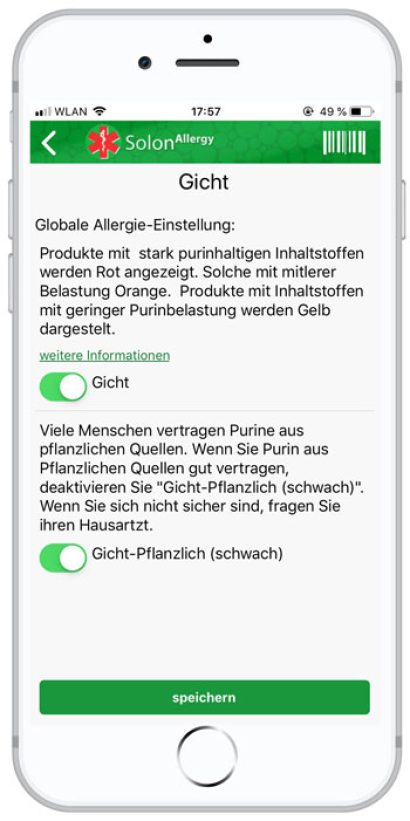 GichtApp PurinappApp