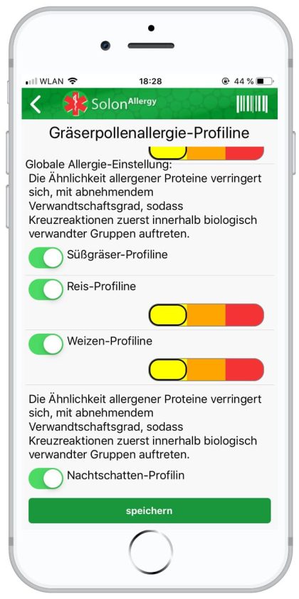 TomatenallergieApp GräserallergieApp